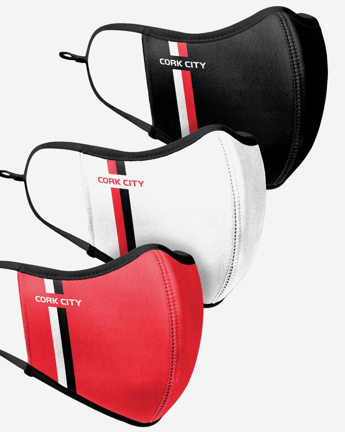 Cork City FC Sport 3 Pack Face Cover FOCO - FOCO.com | UK & IRE
