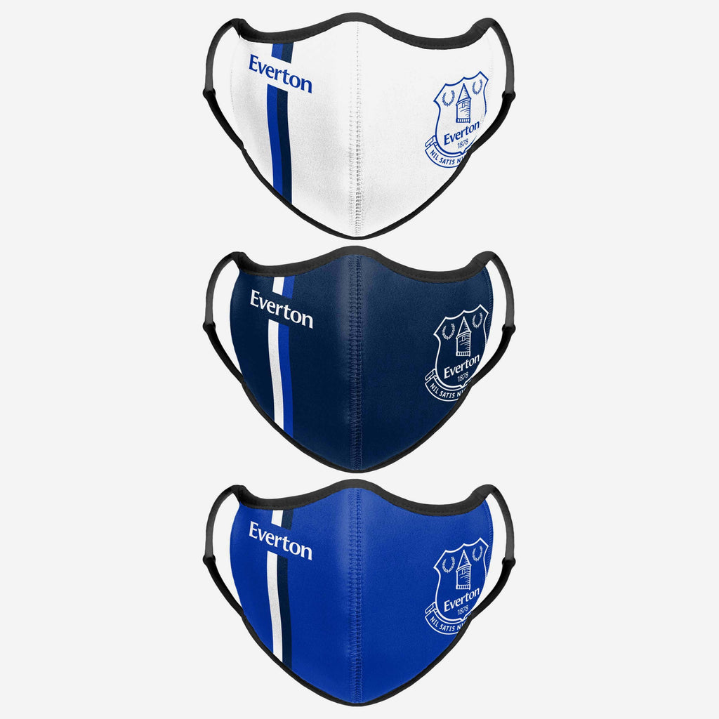Everton FC Sport 3 Pack Face Cover FOCO - FOCO.com | UK & IRE