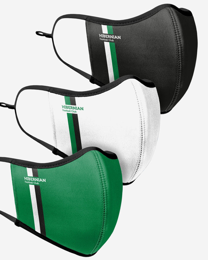 Hibernian FC Sport 3 Pack Face Cover FOCO - FOCO.com | UK & IRE