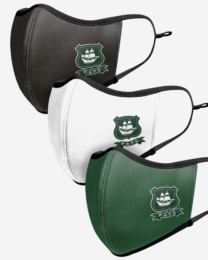 Plymouth FC Sport 3 Pack Face Cover FOCO - FOCO.com | UK & IRE
