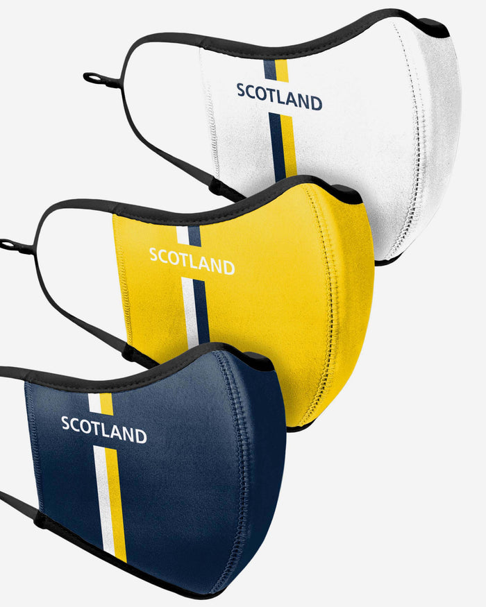 Scotland Sport 3 Pack Face Cover FOCO - FOCO.com | UK & IRE
