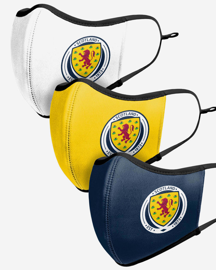Scotland Sport 3 Pack Face Cover FOCO - FOCO.com | UK & IRE