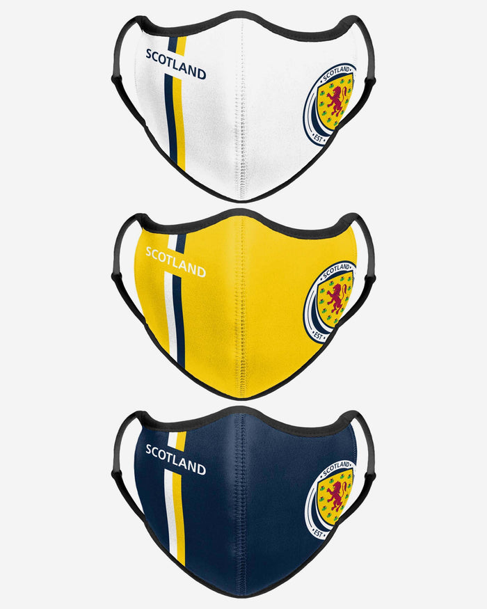 Scotland Sport 3 Pack Face Cover FOCO - FOCO.com | UK & IRE