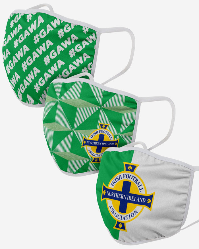 Northern Ireland 3 Pack Face Cover FOCO Adult - FOCO.com | UK & IRE