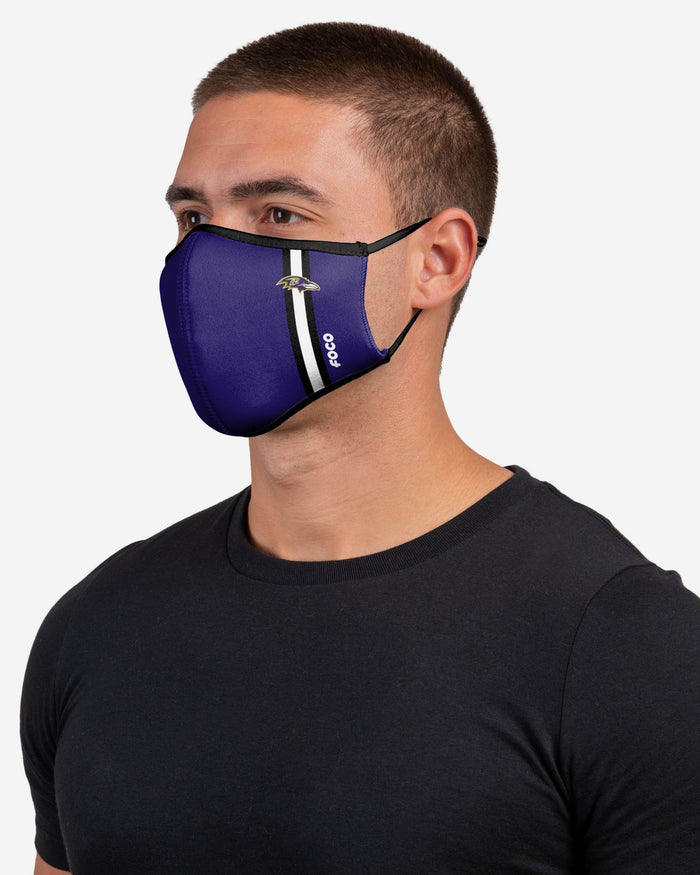 Baltimore Ravens Sport 3 Pack Face Cover FOCO - FOCO.com | UK & IRE