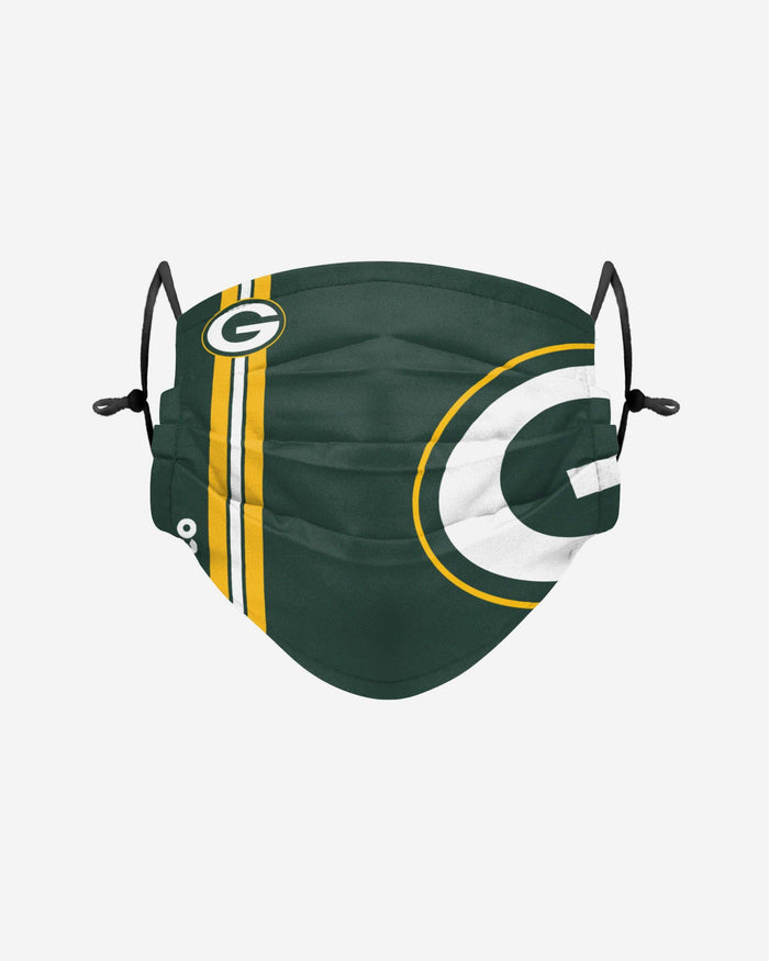 Green Bay Packers On-Field Sideline Logo Face Cover FOCO Adult - FOCO.com | UK & IRE