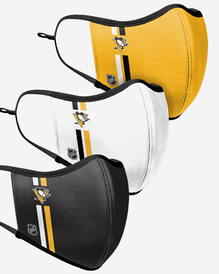 Pittsburgh Penguins Sport 3 Pack Face Cover FOCO - FOCO.com | UK & IRE
