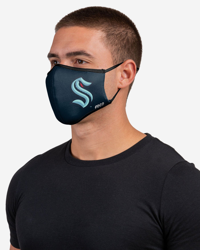 Seattle Kraken Sport 3 Pack Face Cover FOCO - FOCO.com | UK & IRE