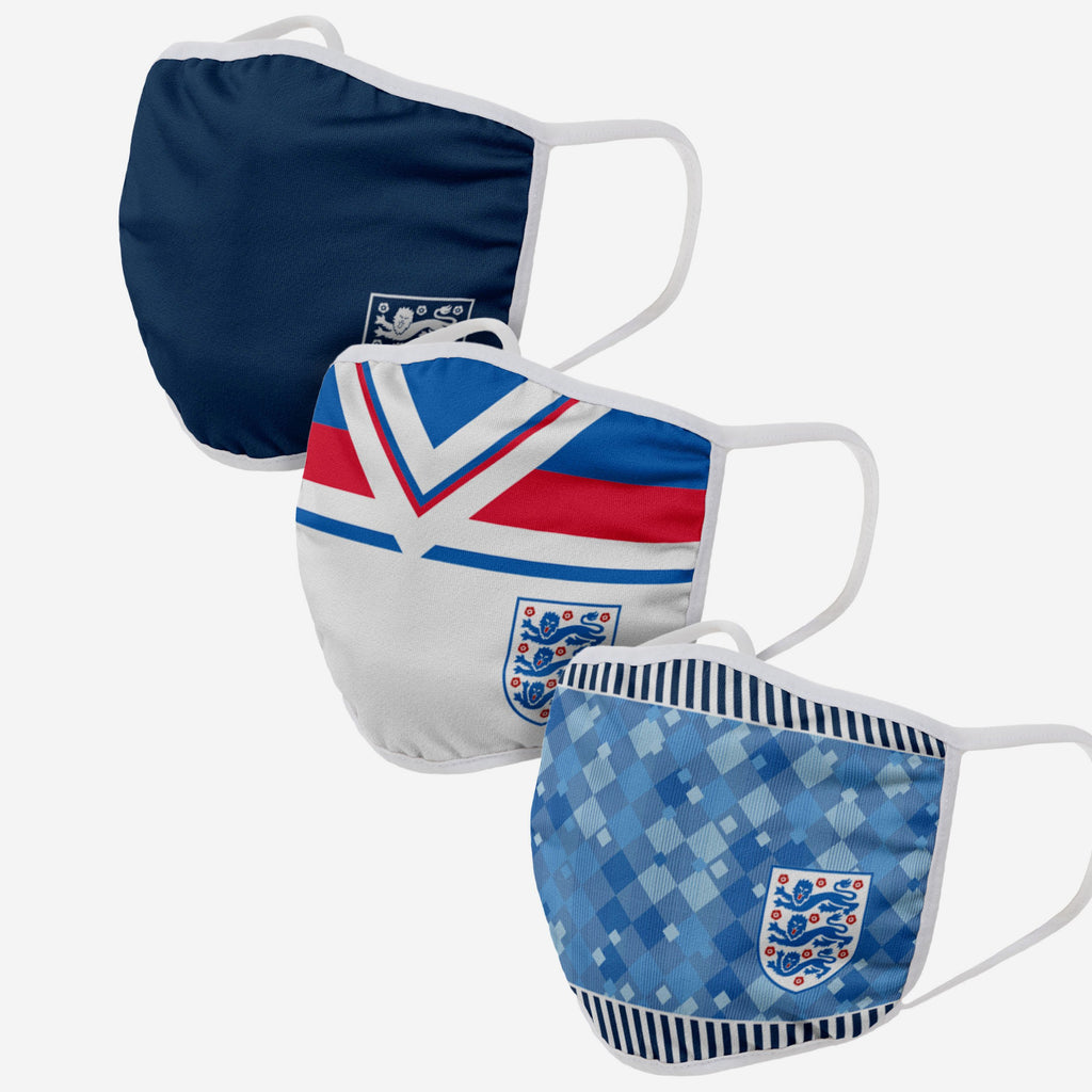 England 3 Pack Face Cover FOCO - FOCO.com | UK & IRE