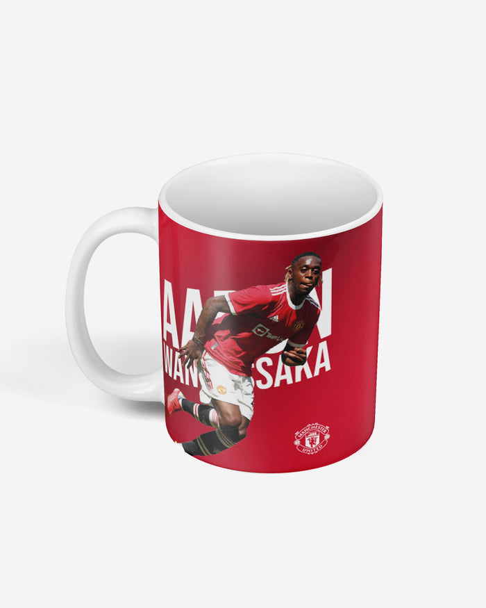 Aaron Wan-Bissaka Manchester United FC Mug FOCO - FOCO.com | UK & IRE