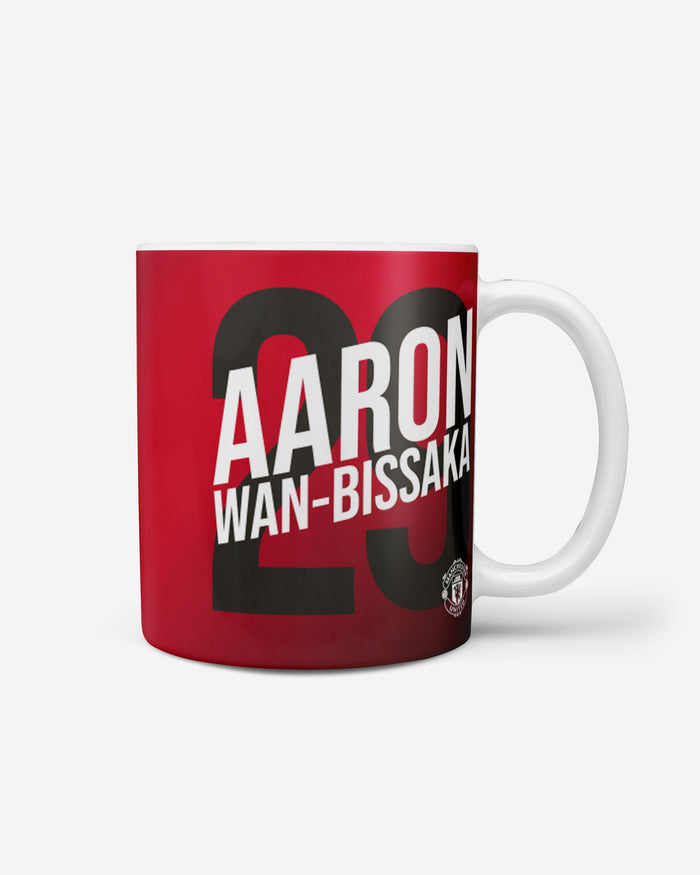 Aaron Wan-Bissaka Manchester United FC Mug FOCO - FOCO.com | UK & IRE