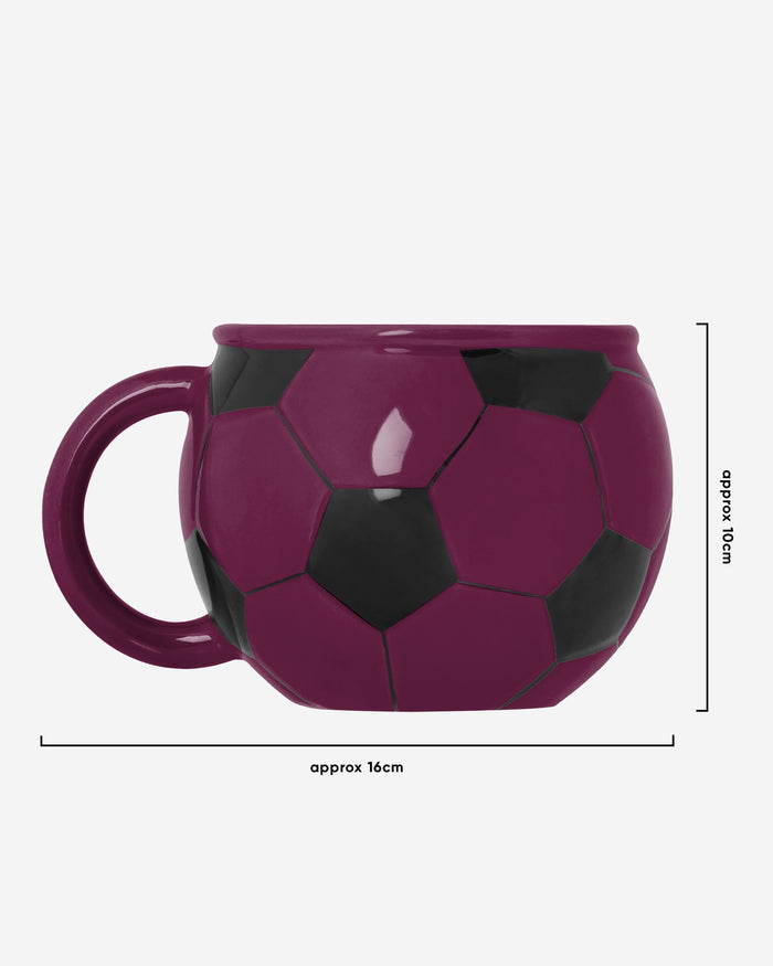 Aston Villa FC Original Sculpted Football Mug FOCO - FOCO.com | UK & IRE