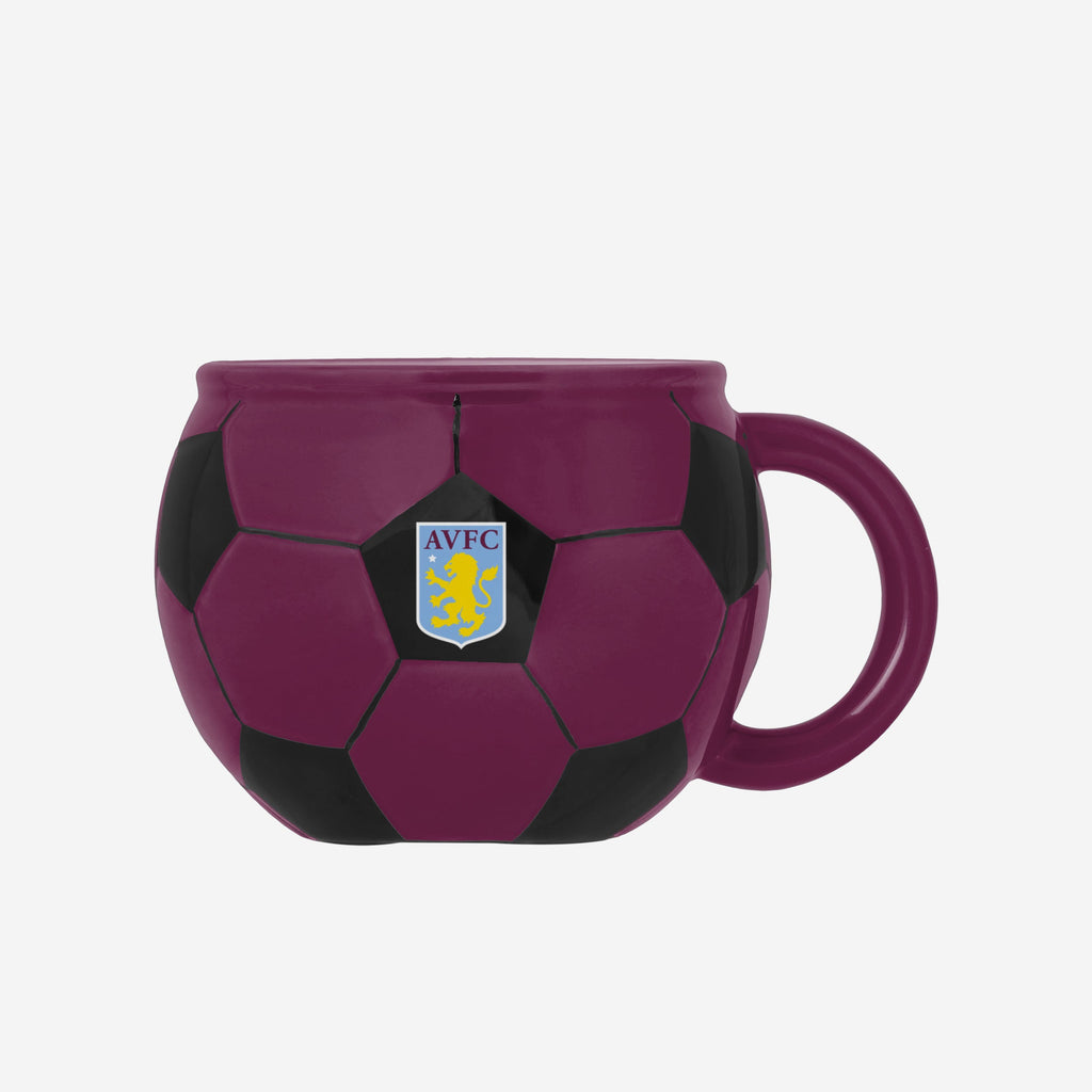 Aston Villa FC Original Sculpted Football Mug FOCO - FOCO.com | UK & IRE