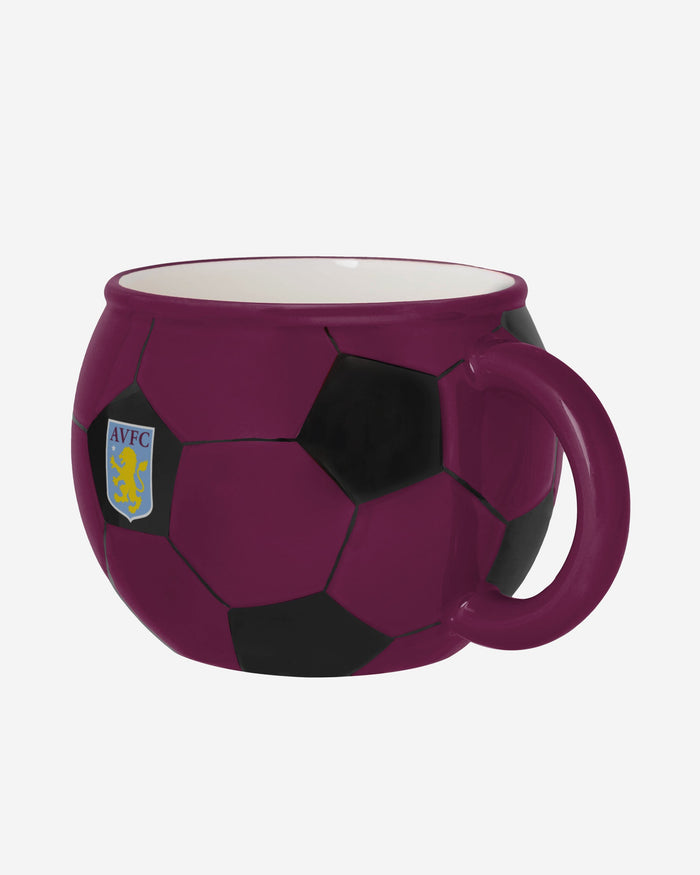 Aston Villa FC Original Sculpted Football Mug FOCO - FOCO.com | UK & IRE