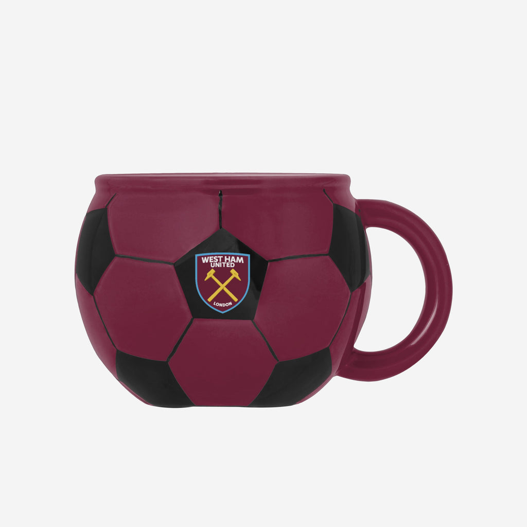 West Ham United FC Sculpted Football Mug FOCO - FOCO.com | UK & IRE