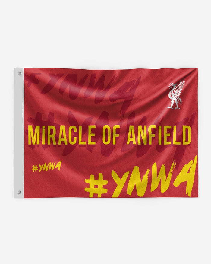 Liverpool FC Miracle Of Anfield 5 x 3 Flag FOCO - FOCO.com | UK & IRE