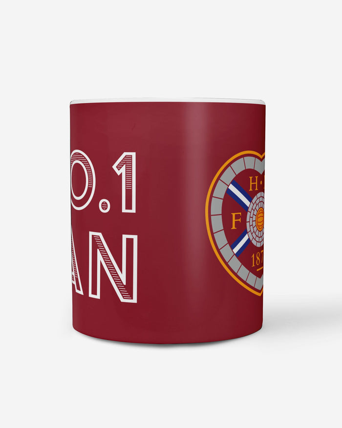 Heart Of Midlothian FC Number 1 Fan Mug FOCO - FOCO.com | UK & IRE