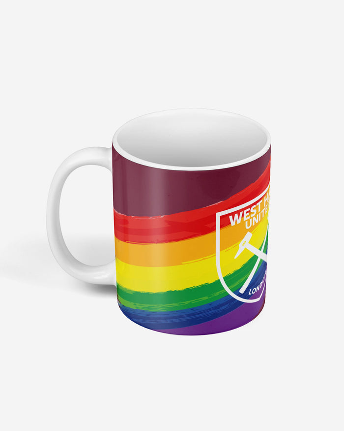 West Ham United FC Painted Rainbow Mug FOCO - FOCO.com | UK & IRE