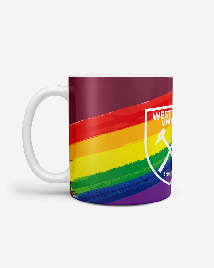 West Ham United FC Painted Rainbow Mug FOCO - FOCO.com | UK & IRE