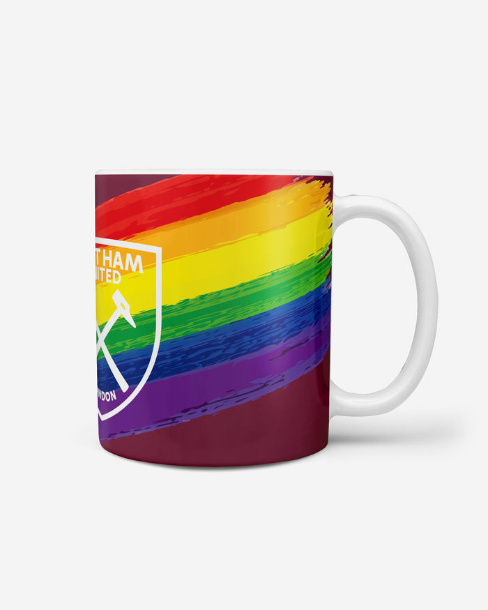 West Ham United FC Painted Rainbow Mug FOCO - FOCO.com | UK & IRE
