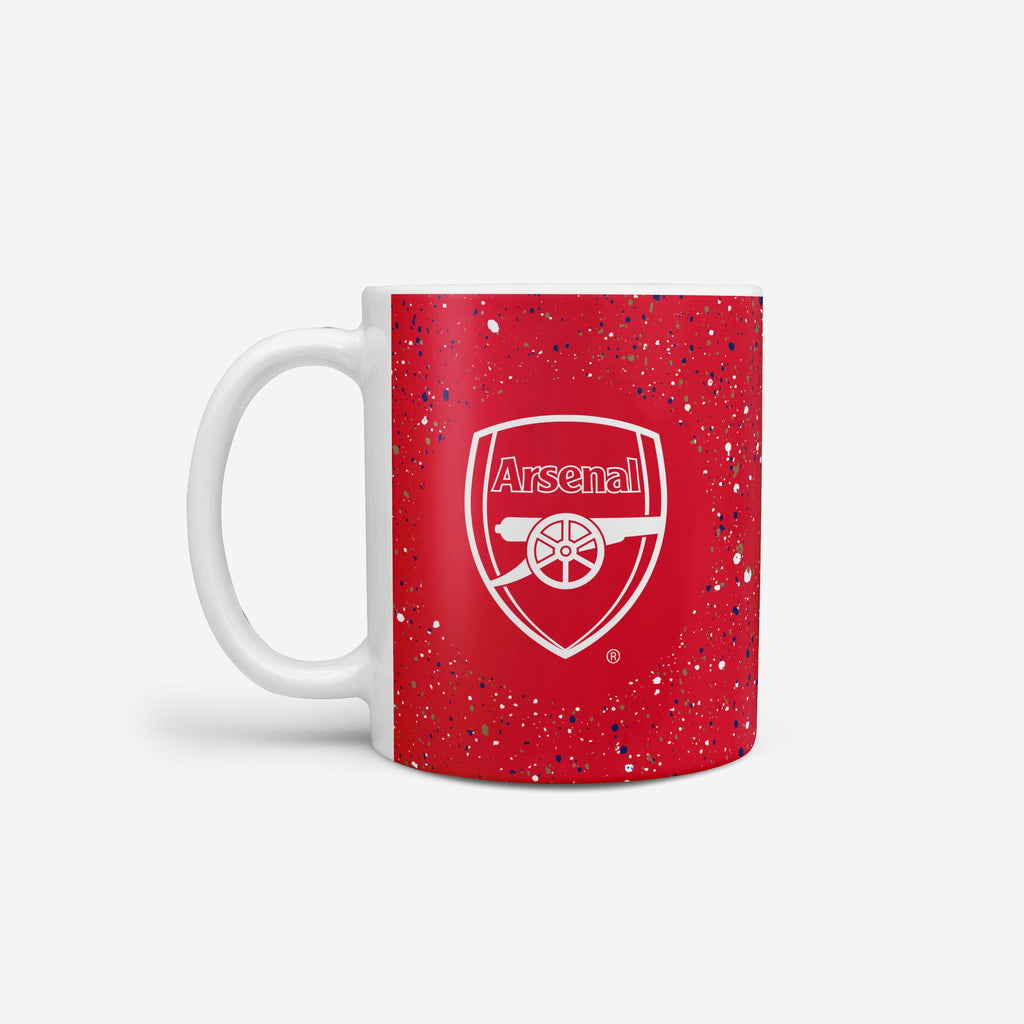 Arsenal FC Paint Splatter Mug FOCO - FOCO.com | UK & IRE