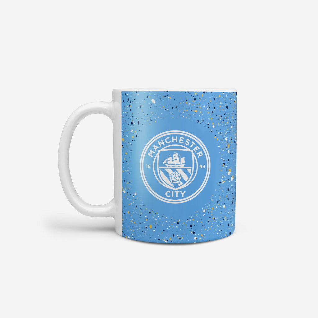 Manchester City FC Paint Splatter Mug FOCO - FOCO.com | UK & IRE