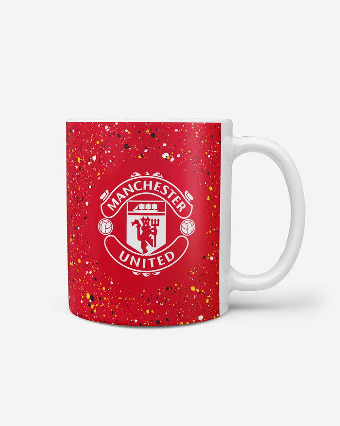 Manchester United FC Paint Splatter Mug FOCO - FOCO.com | UK & IRE
