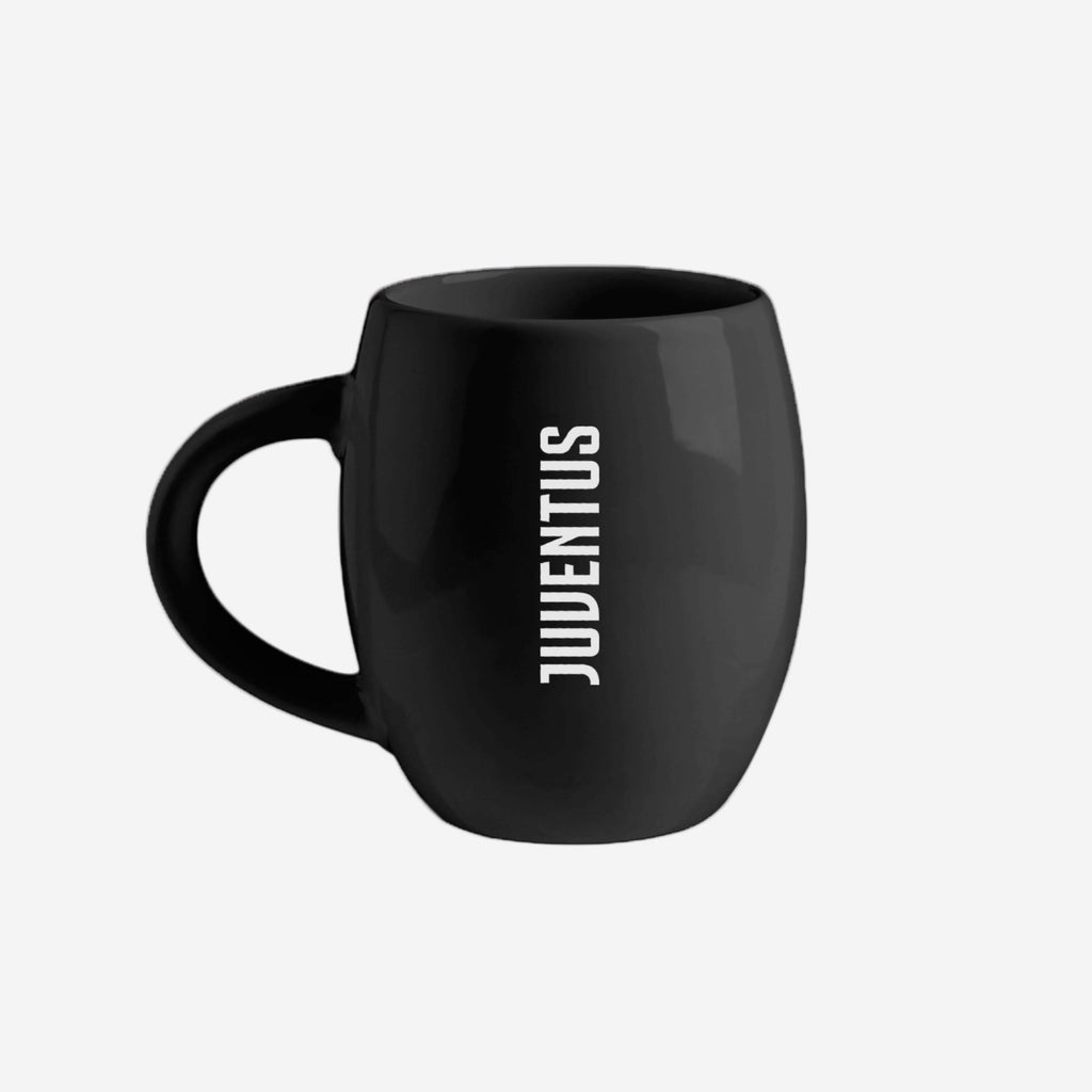 Juventus Turin Tasse – Offizielles Lizenzprodukt, Schwarz-Weiß-Design, 0,3 Liter Keramik