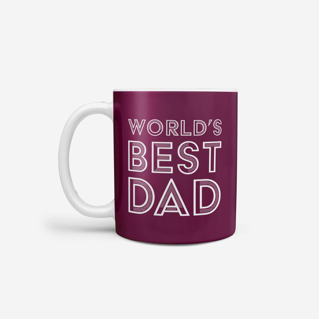 Aston Villa FC Worlds Best Dad Mug FOCO - FOCO.com | UK & IRE