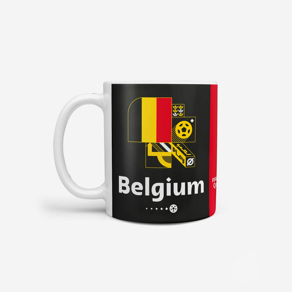 Belgium FIFA World Cup Qatar 2022 Mug FOCO - FOCO.com | UK & IRE