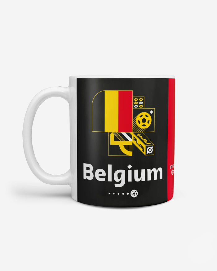 Belgium FIFA World Cup Qatar 2022 Mug FOCO - FOCO.com | UK & IRE