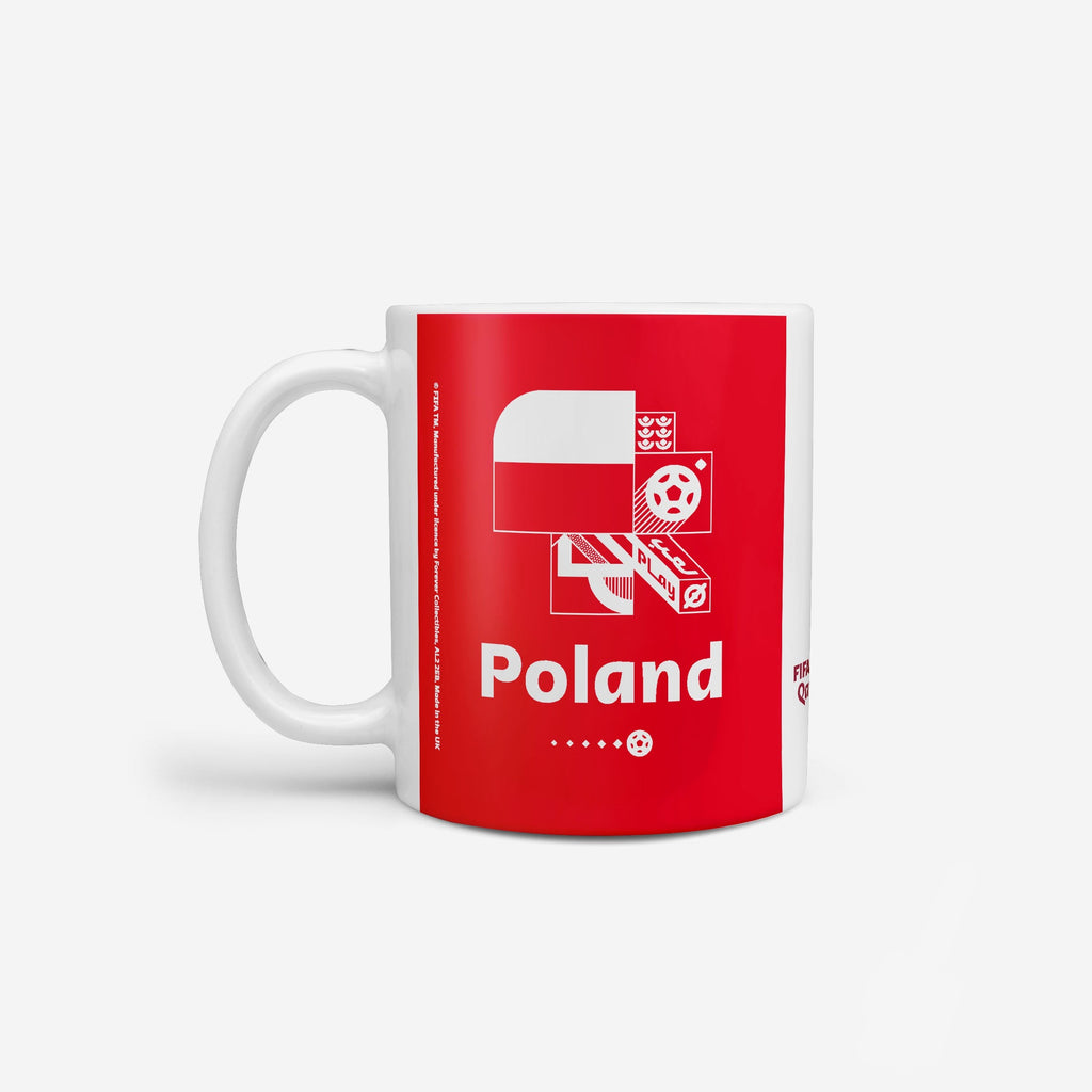 Poland FIFA World Cup Qatar 2022 Mug FOCO - FOCO.com | UK & IRE