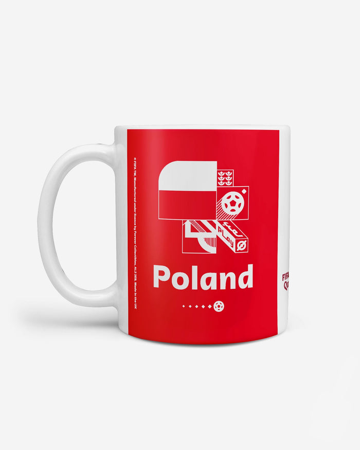 Poland FIFA World Cup Qatar 2022 Mug FOCO - FOCO.com | UK & IRE