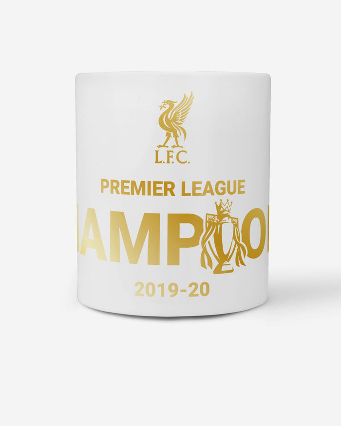 Liverpool FC Champions Gold On White Jumbo Mug FOCO - FOCO.com | UK & IRE