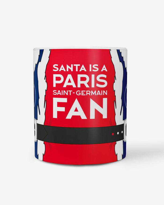 Paris Saint-Germain FC Santa Is A Fan Mug FOCO - FOCO.com | UK & IRE