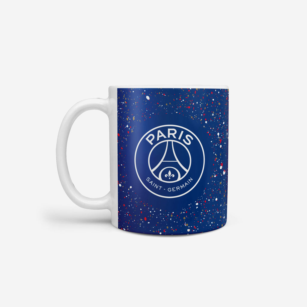 Paris Saint-Germain FC Paint Splatter Mug FOCO - FOCO.com | UK & IRE