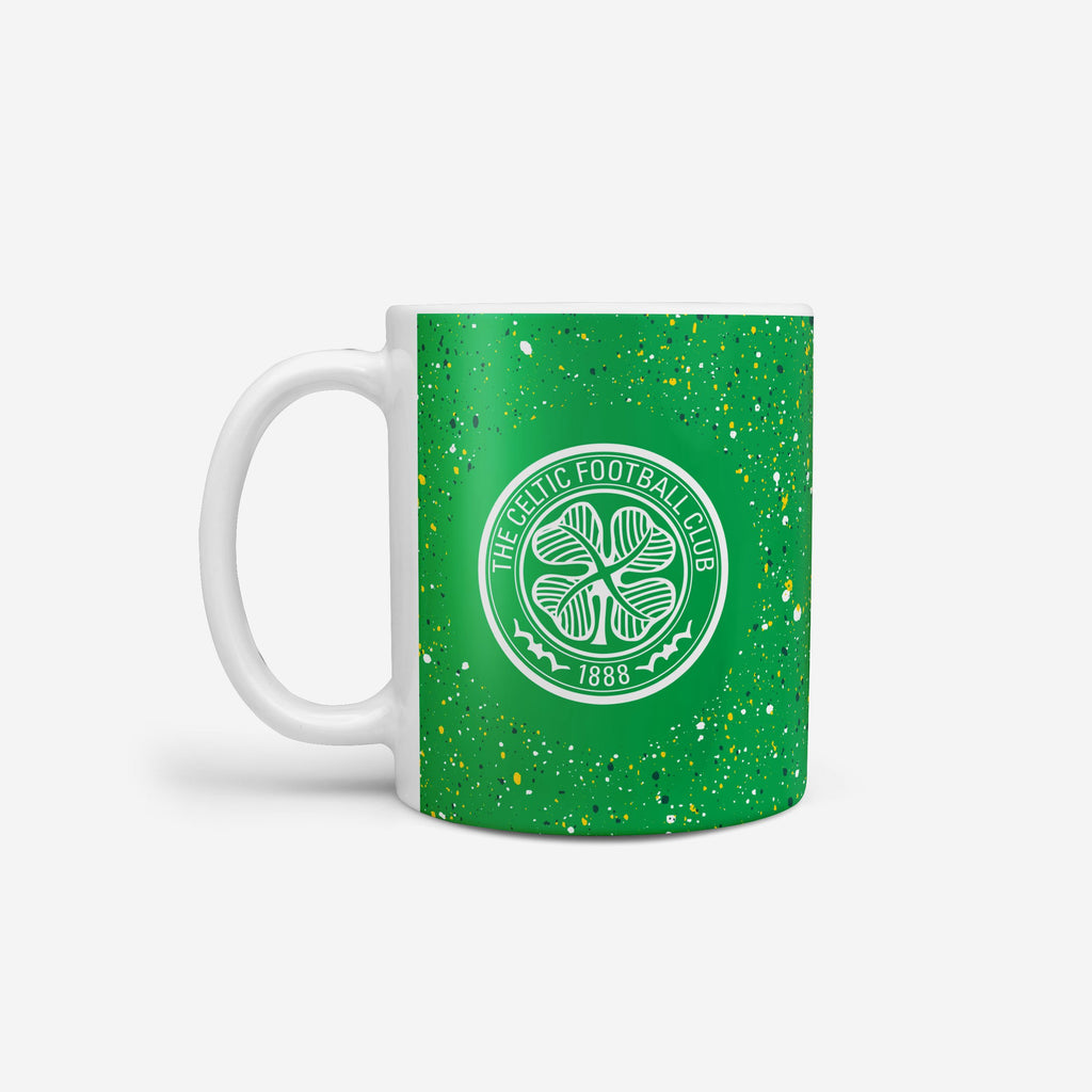 Celtic FC Paint Splatter Mug FOCO - FOCO.com | UK & IRE