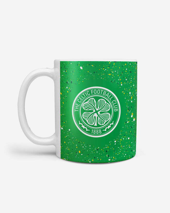 Celtic FC Paint Splatter Mug FOCO - FOCO.com | UK & IRE