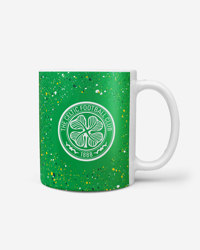 Celtic FC Paint Splatter Mug FOCO - FOCO.com | UK & IRE