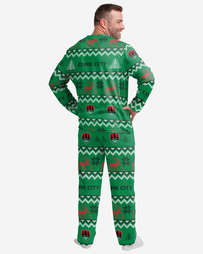 Cork City FC Mens Ugly Pattern Family Holiday Pyjamas FOCO - FOCO.com | UK & IRE