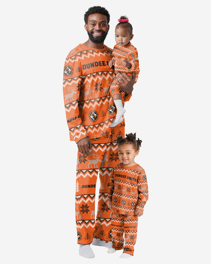 Dundee United FC Mens Ugly Pattern Family Holiday Pyjamas FOCO - FOCO.com | UK & IRE