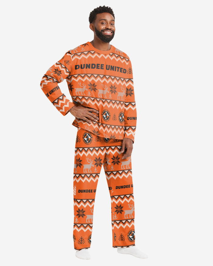 Dundee United FC Mens Ugly Pattern Family Holiday Pyjamas FOCO S - FOCO.com | UK & IRE