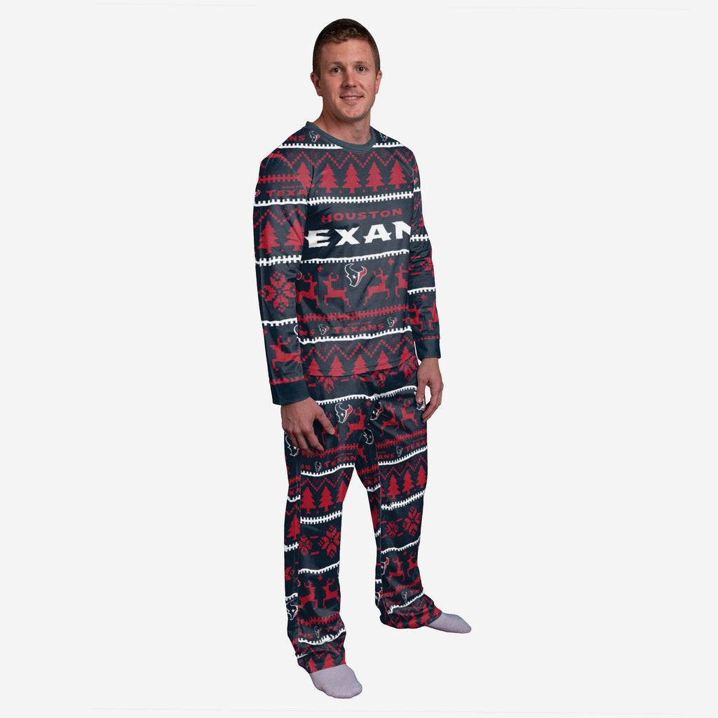 Houston Texans Family Holiday Pyjamas FOCO S - FOCO.com | UK & IRE