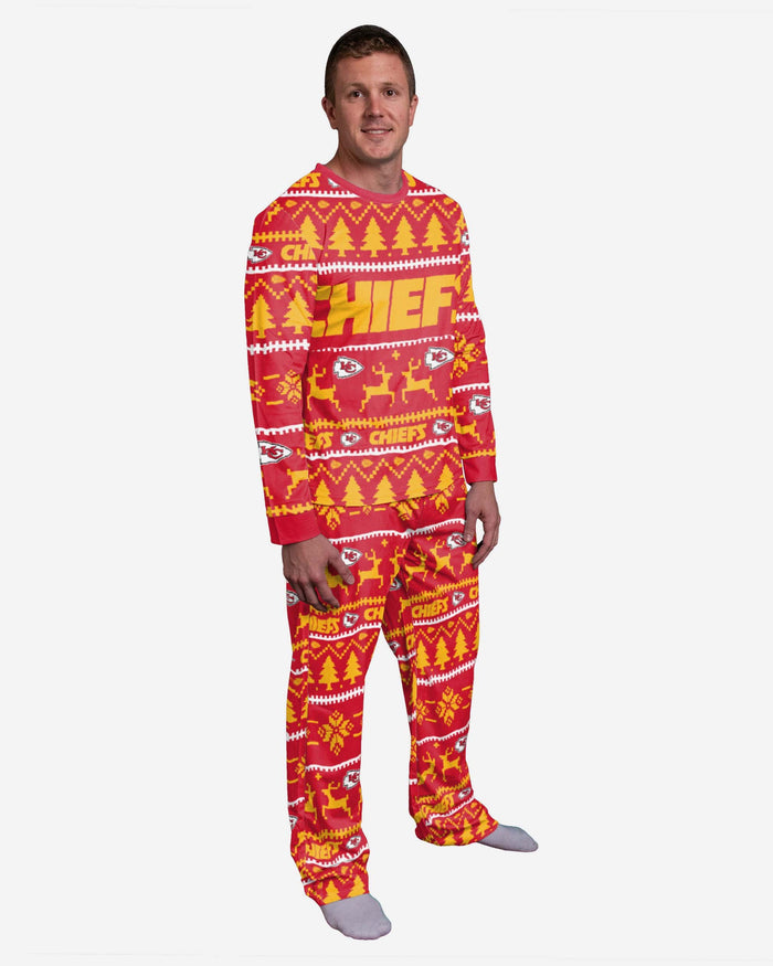Kansas City Chiefs Family Holiday Pyjamas FOCO S - FOCO.com | UK & IRE
