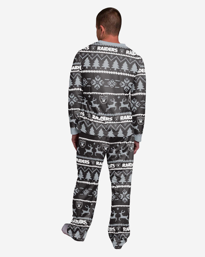 Las Vegas Raiders Family Holiday Pyjamas FOCO - FOCO.com | UK & IRE