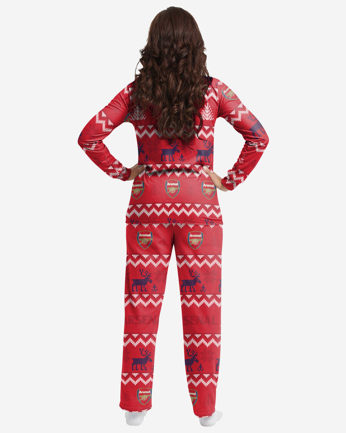 Arsenal FC Womens Ugly Pattern Family Holiday Pyjamas FOCO - FOCO.com | UK & IRE