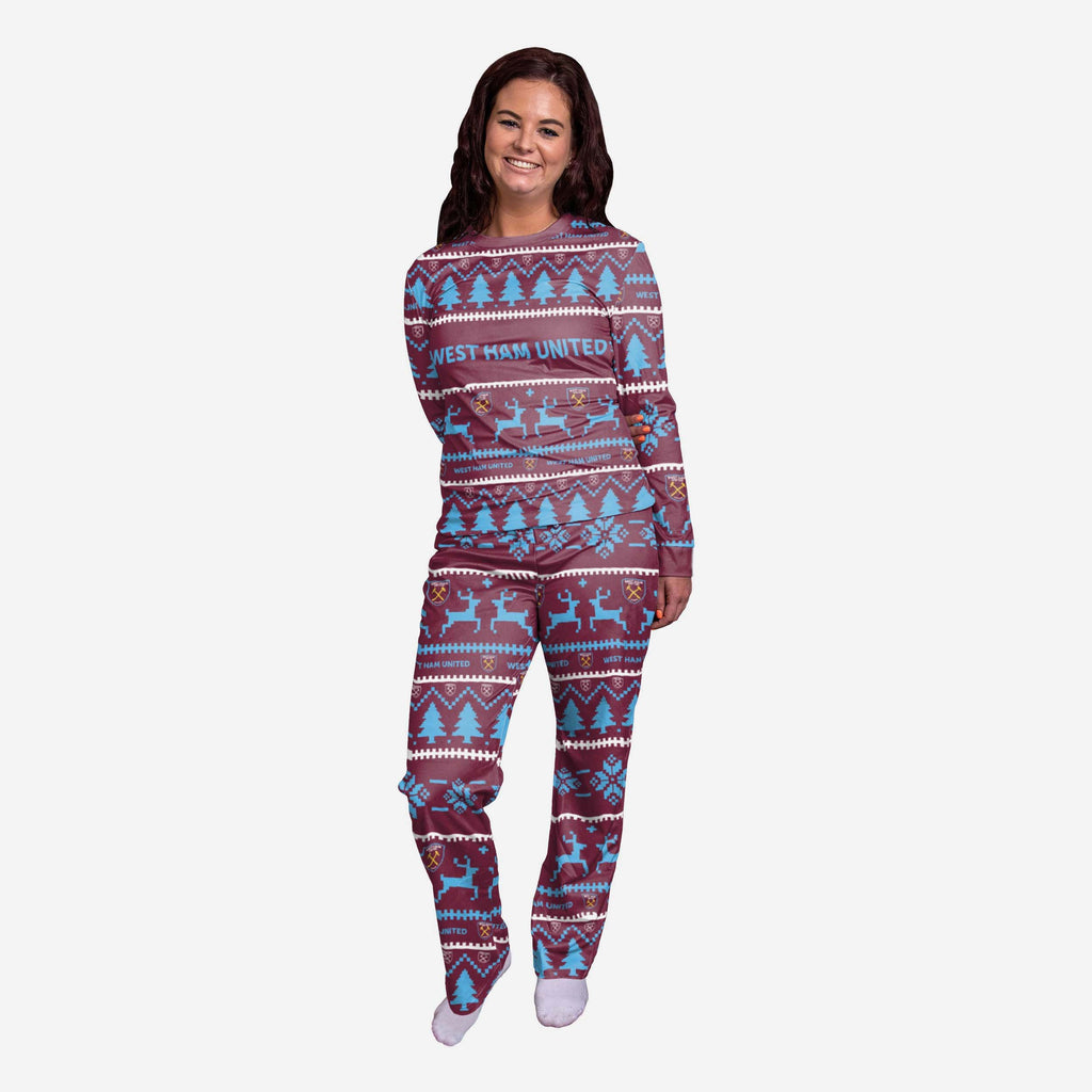 West Ham United FC Womens Family Holiday Pyjamas FOCO S - FOCO.com | UK & IRE
