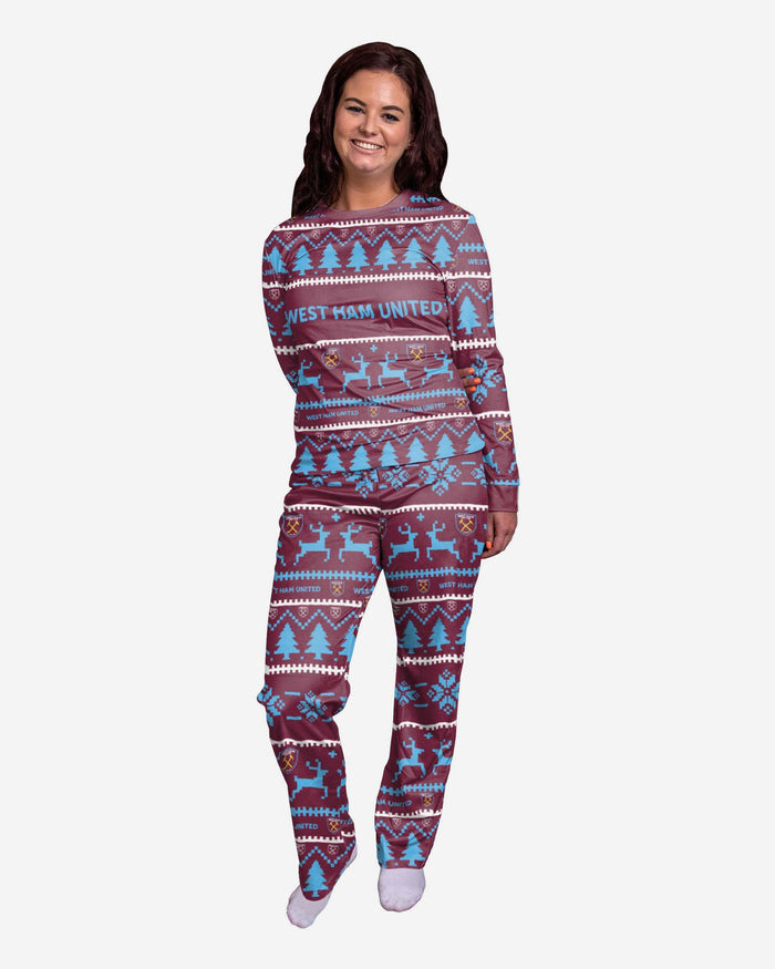 West Ham United FC Womens Family Holiday Pyjamas FOCO S - FOCO.com | UK & IRE