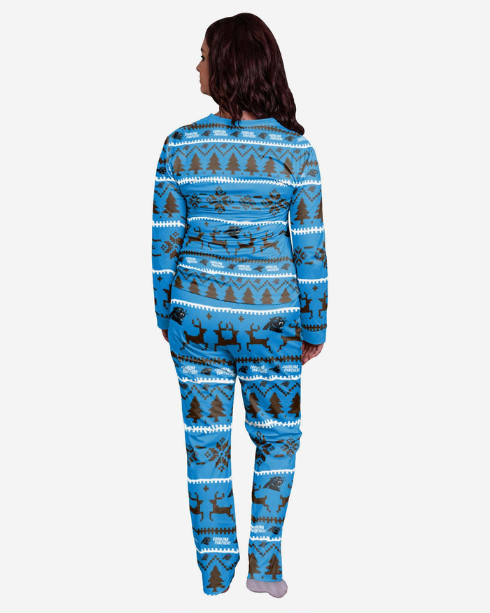 Carolina Panthers Womens Family Holiday Pyjamas FOCO - FOCO.com | UK & IRE