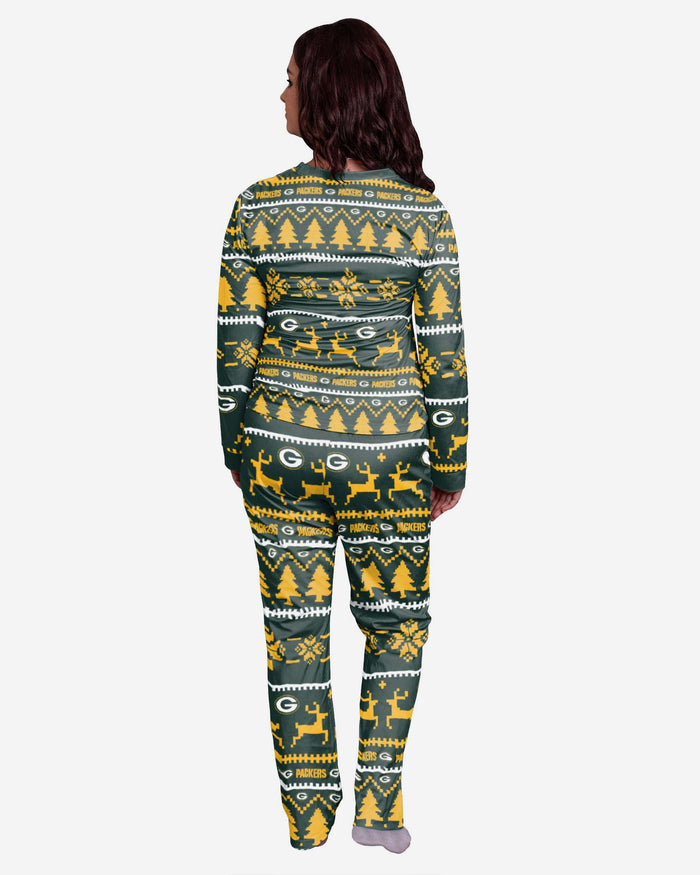 Green Bay Packers Womens Family Holiday Pyjamas FOCO - FOCO.com | UK & IRE